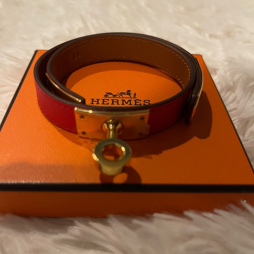 Hermes Kelly double tour bracelet